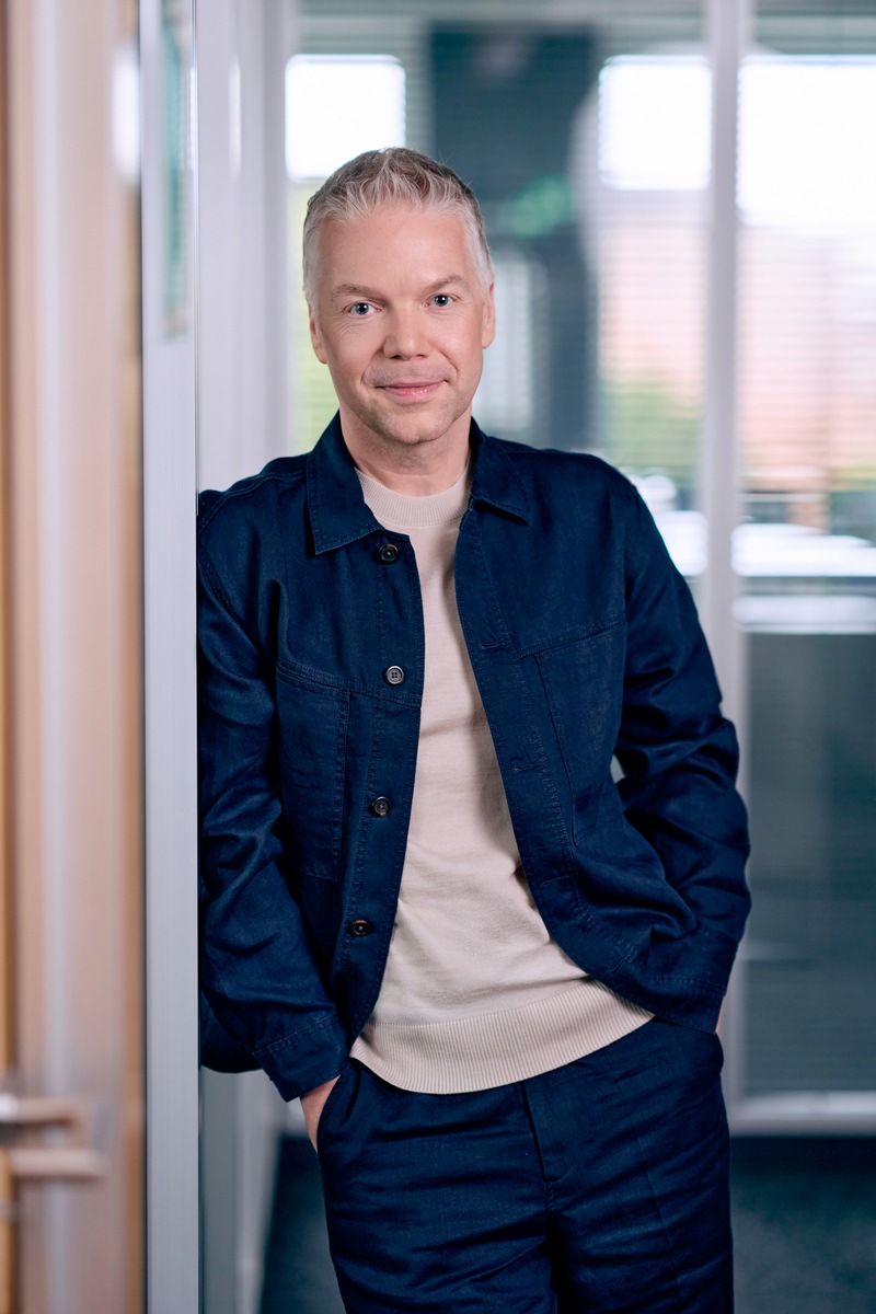 Porträt von Ralf Hape, CEO von ARD Media