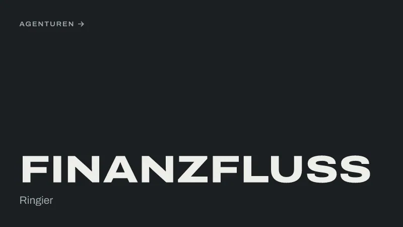 Textgrafik: Finanzfluss, Ringier – Köpfe