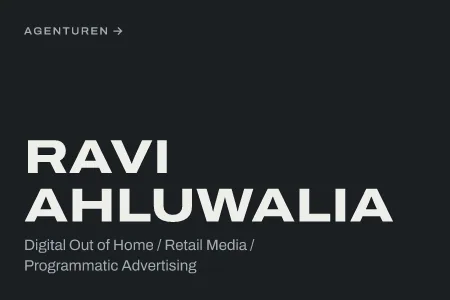 Textgrafik: Ravi Ahluwalia, Digital Out of Home / Retail Media / Programmatic Advertising – Köpfe